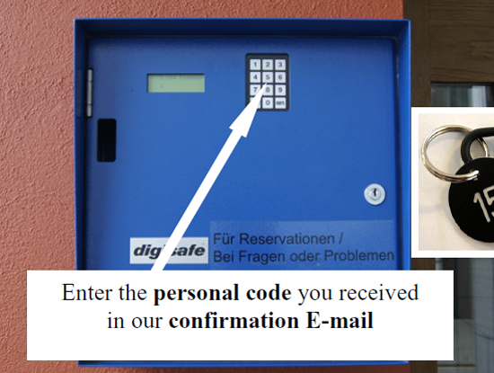 enter personal code